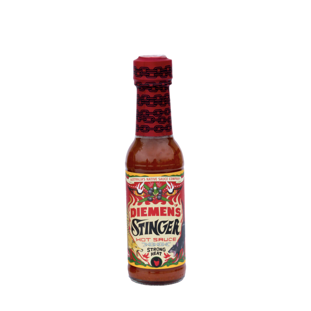 Diemen's Stinger Hot Sauce 150ml Australian Native Hot Sauce