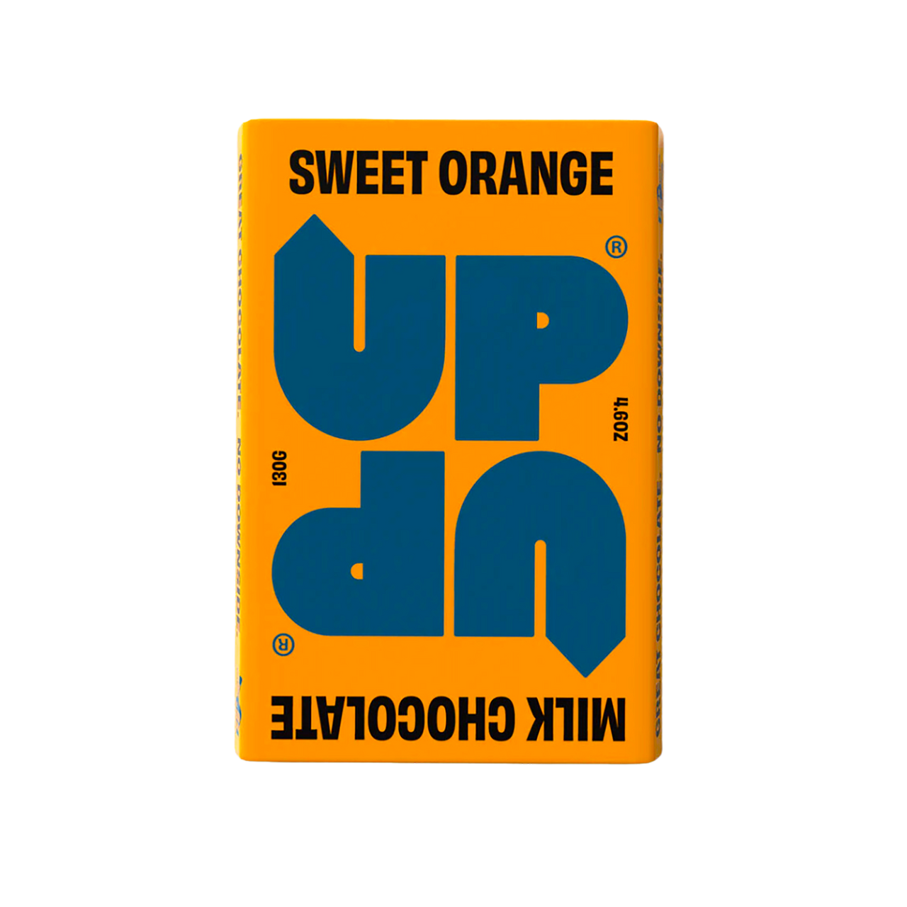 UP UP CHOCOLATE SWEET ORANGE MILK CHOCOLATE BAR