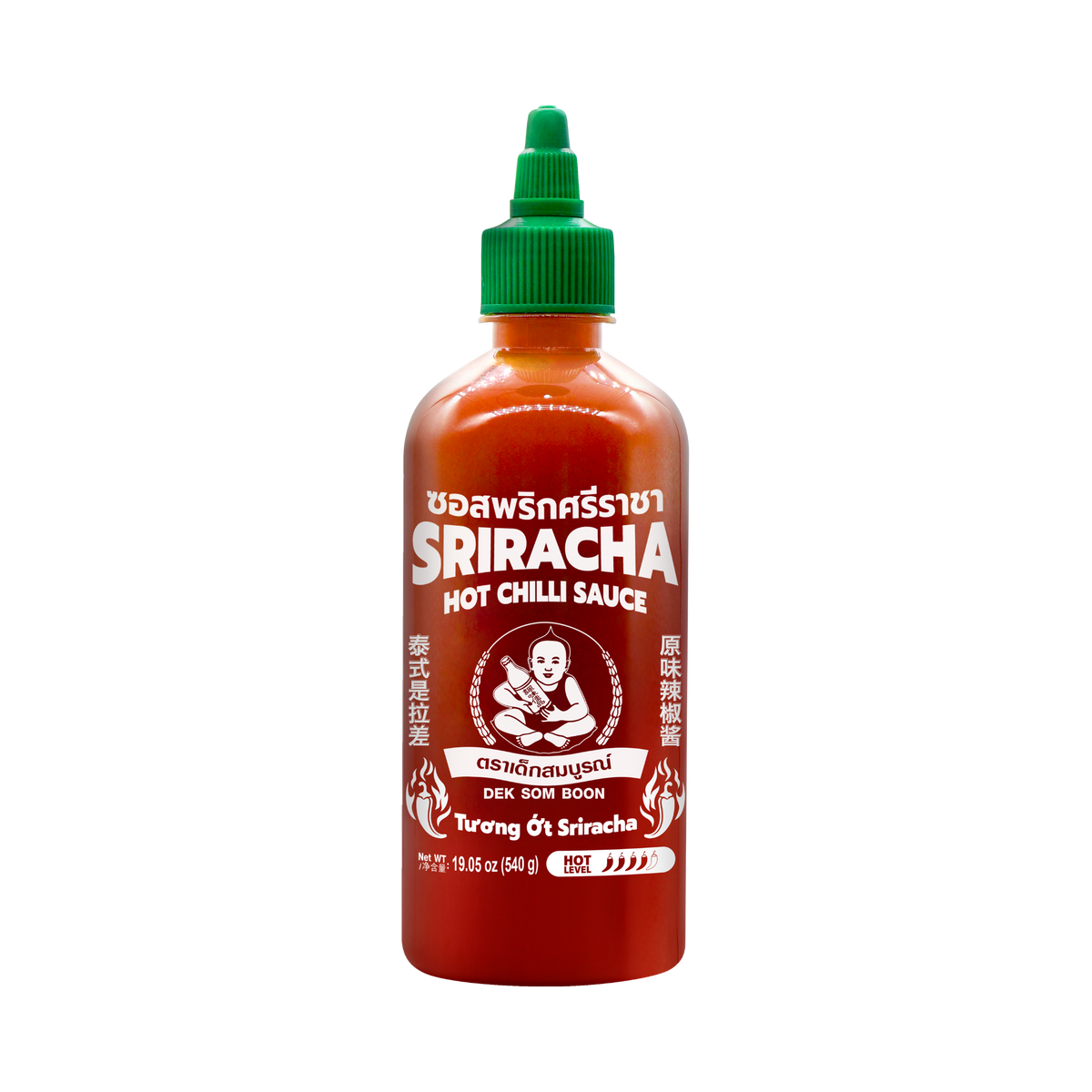 Dek Som Boon Sriracha Hot Chilli Sauce 540g