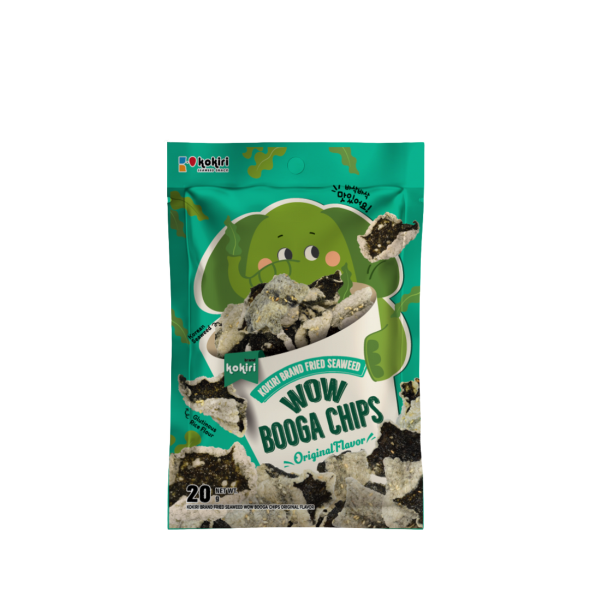 Kokiri Wow Booga Chips Original 20g