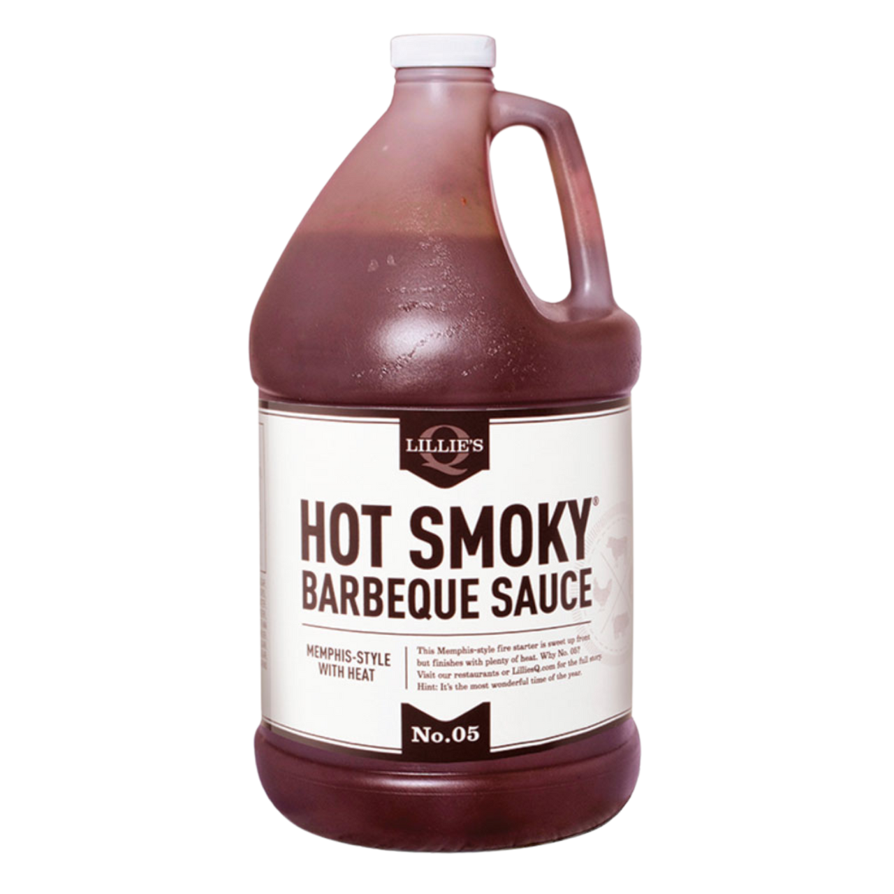 Lillie’s Q Hot Smoky Barbeque Sauce 3.8L