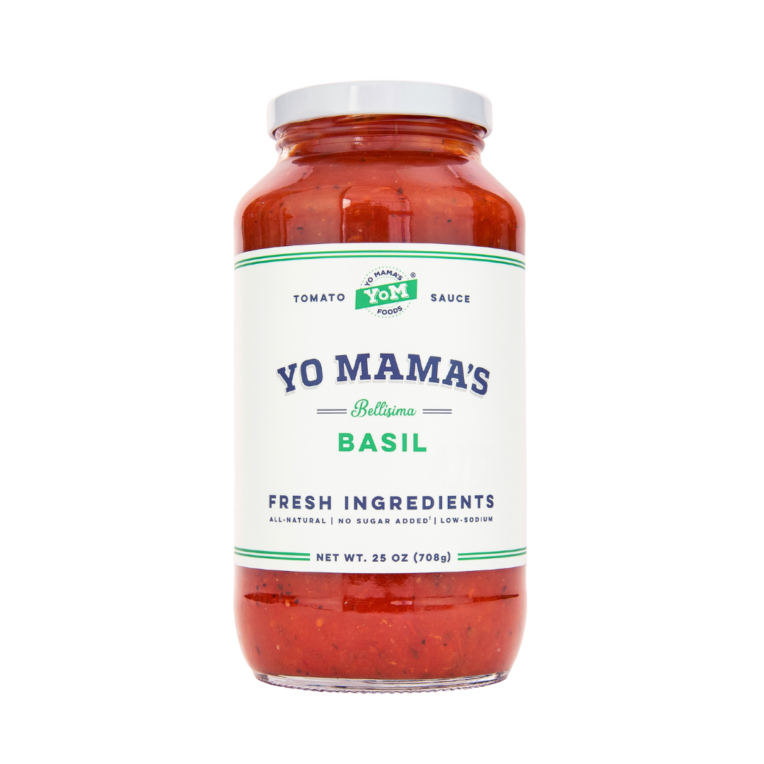 Shop Yo Mama's Basil pasta sauce australia keto friendly