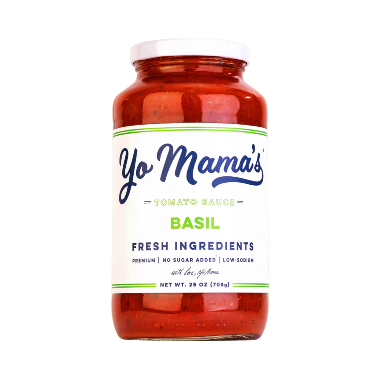 Shop Yo Mama's Basil tomato pasta sauce italian food australia
