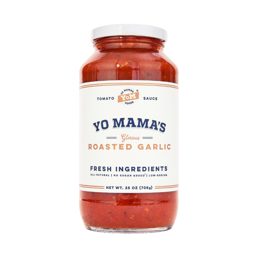 Shop Yo Mama's Ropasted Garlic Pasta Sauce Australia