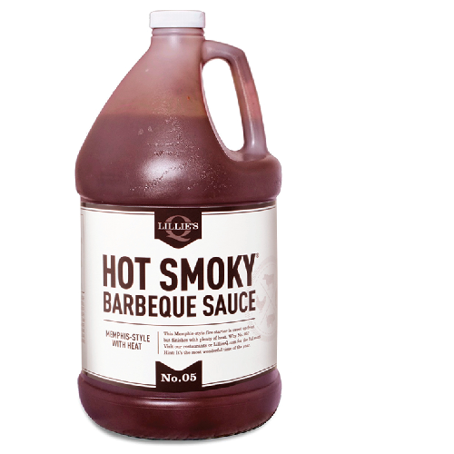 Lillie’s Q Hot Smoky Barbeque Sauce 3.8L