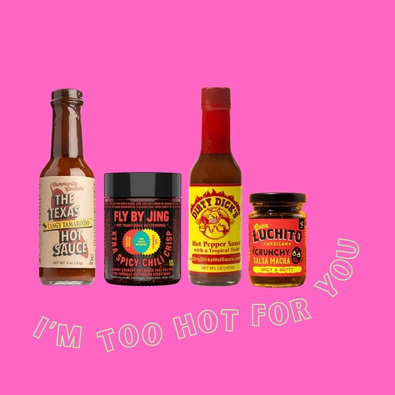 The spiciest hot sauces and chilli paste, perfect for those who like it hot.