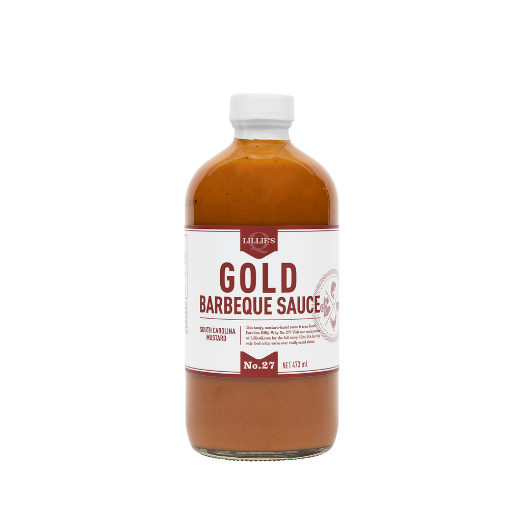 Buy Lillie's Q Gold Barbecue Sauce in Australia, a mustard based BBQ sauce
