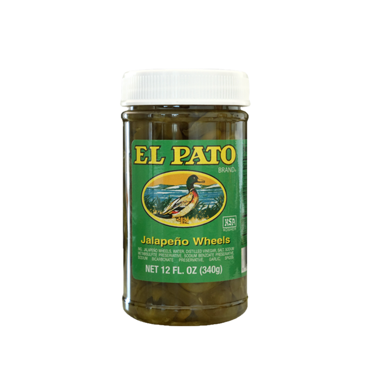 El Pato Jalapeño Wheels 340g
