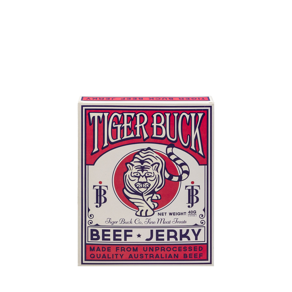 Tiger Buck Natural Beef Jerky Australia