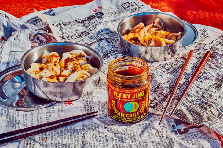 Fly By Jing sichuan crispy chilli oil is perfect on dumplings and chinese food in australia