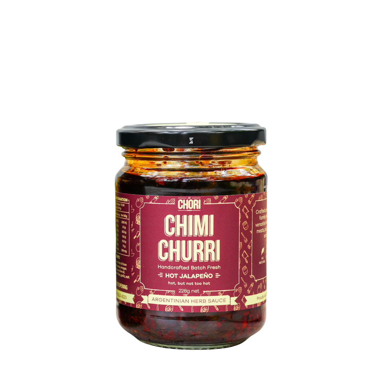shop el chori chimi churri hot jalapeno in australia