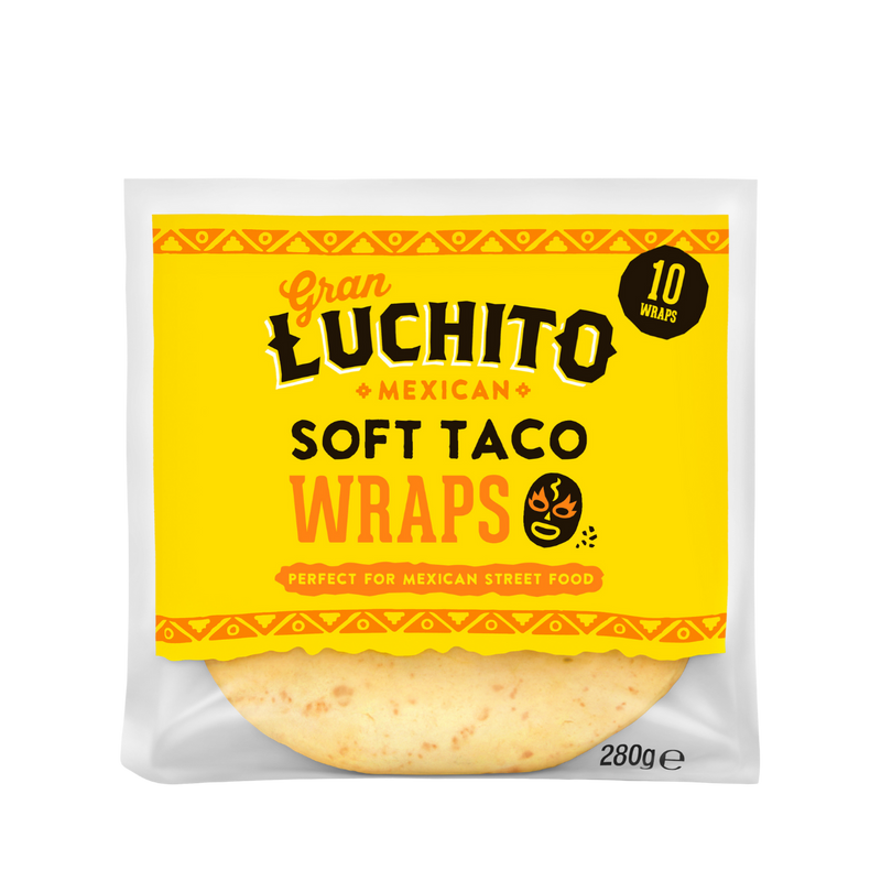Gran Luchito Mexican Soft Taco Wraps made in Australia