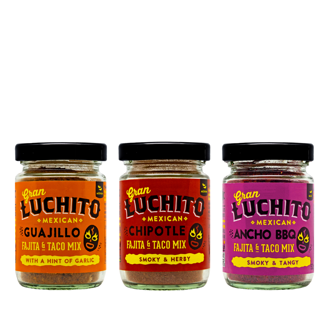 Shop Gran Luchito Mexican Spices, Taco seasoning - 3 Kinds