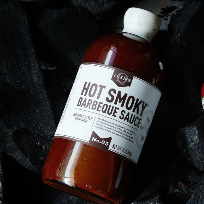 Lillie's Q Hot Smoky Barbecue Sauce