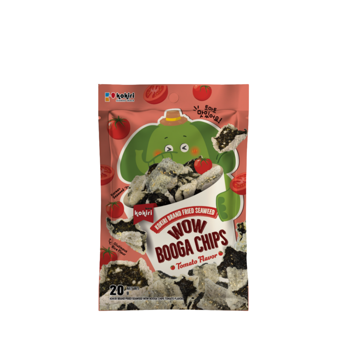 Kokiri Wow Booga Chips Tomato 20g