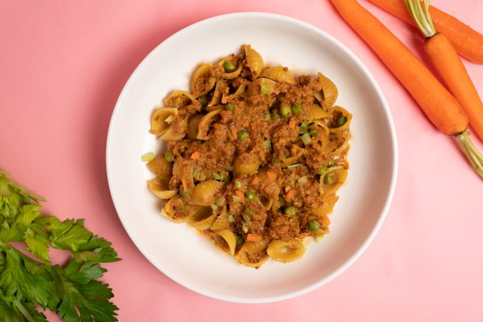 Sicilian Plant based vegan ragu pasta recipe Lazy Food Australia