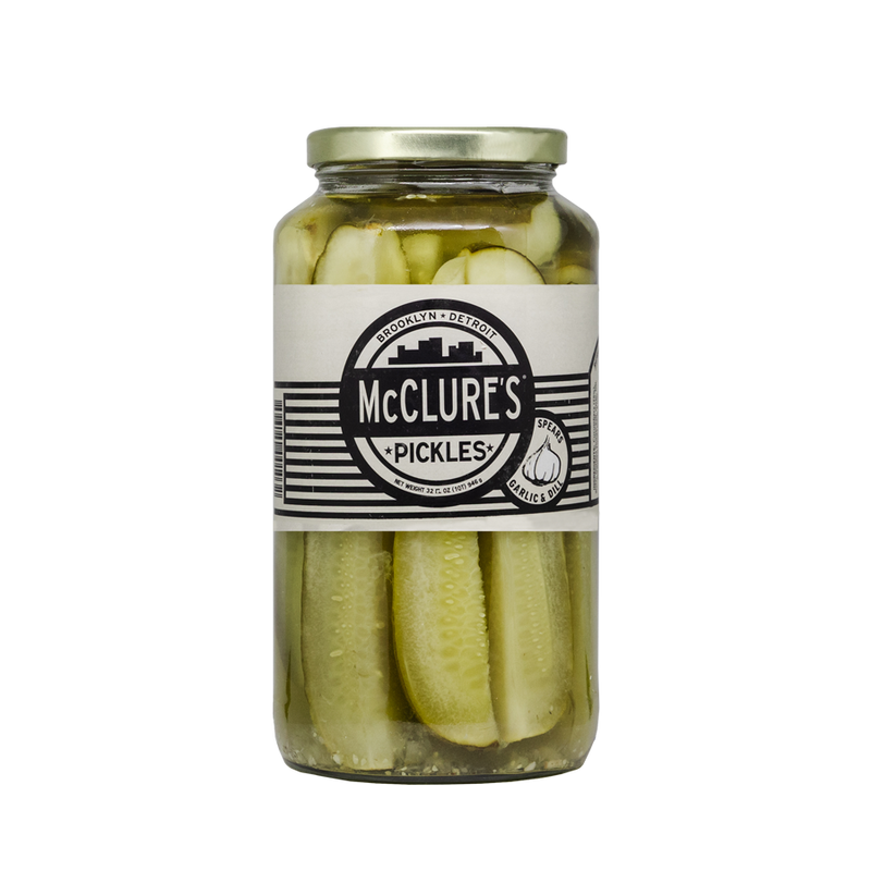 Shop McClure's Pickles Garlic & Dill pickle spears