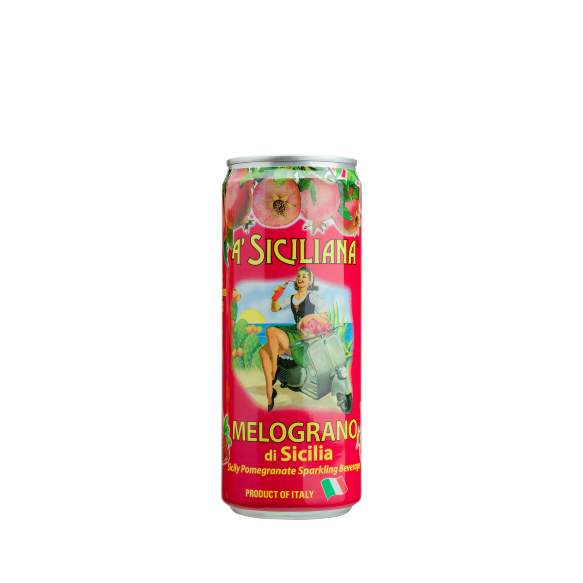 A'Siciliana Melograno Pomegranate Soda 330ml