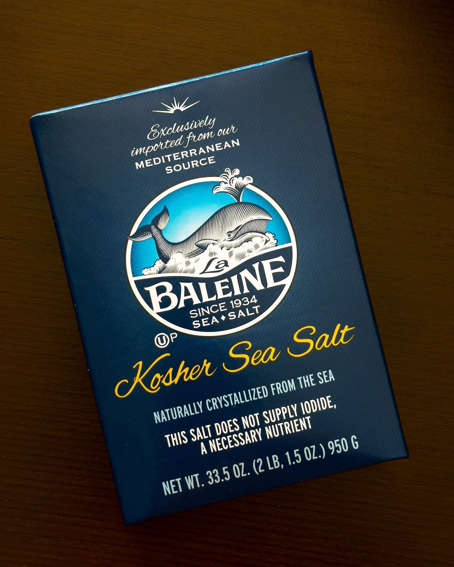 LA BALEINE SEA SALT
