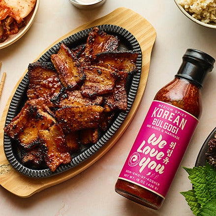 We Love you Korean BBQ Bulgogi Marinade Sauce Australia