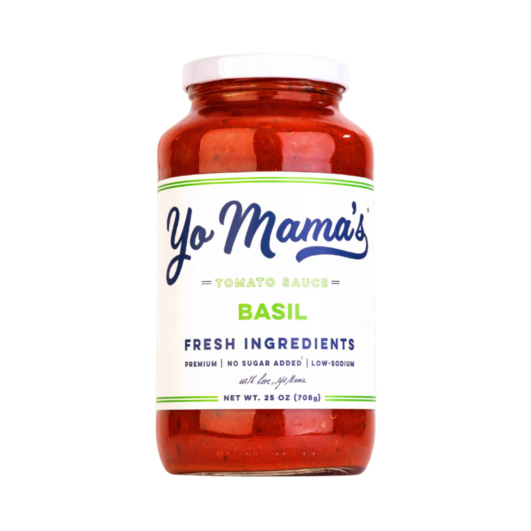 Shop Yo Mama's Basil tomato pasta sauce italian food australia 