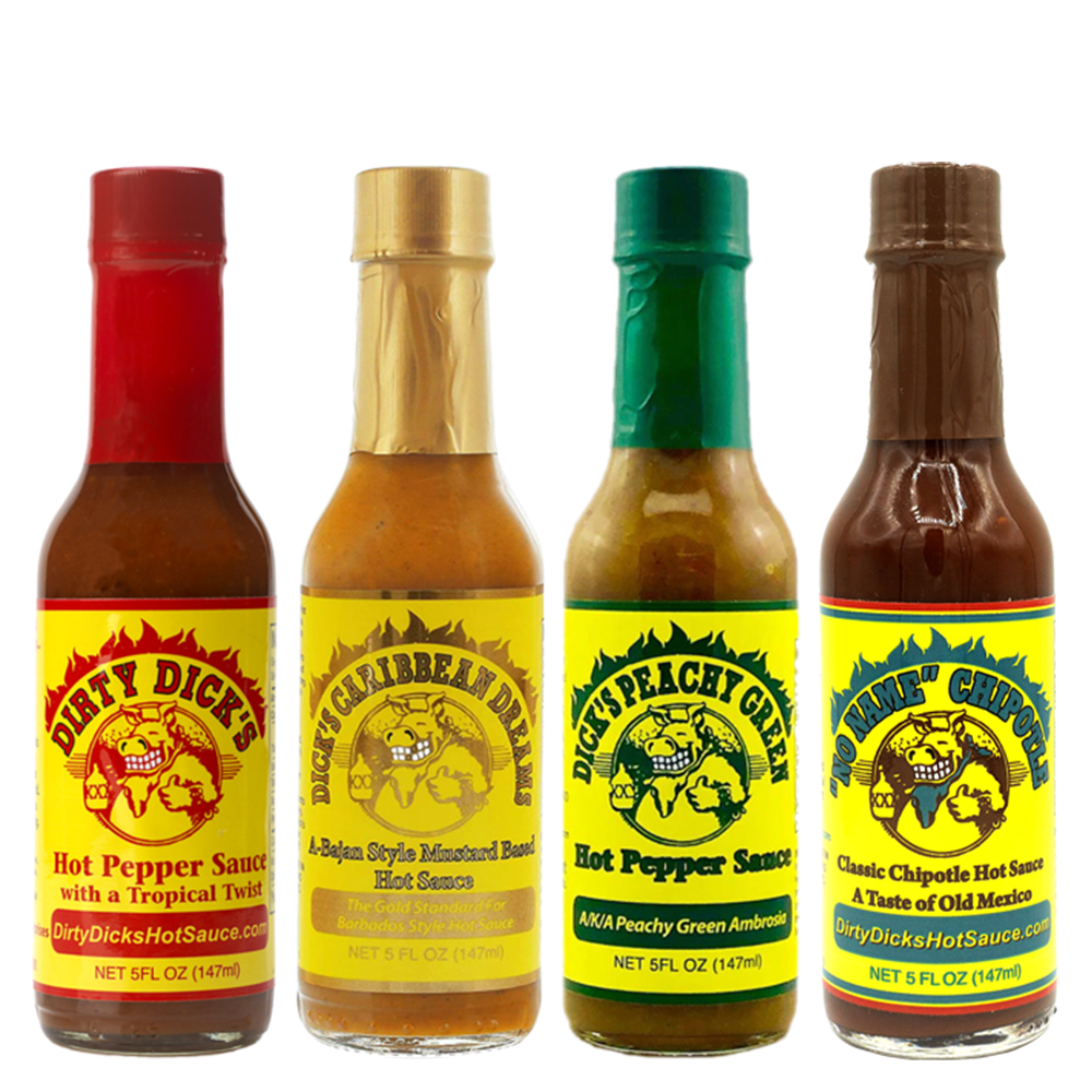 Dirty Dicks Hot Sauces in Australia, featured in the Hot Ones show, award-winning chilli sauces that are bold, sweet and exotic 