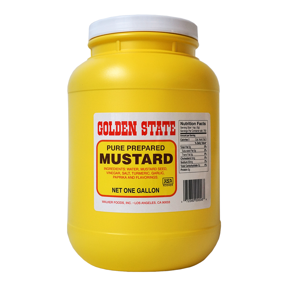 Golden State Pure Prepared American Mustard 3.8L