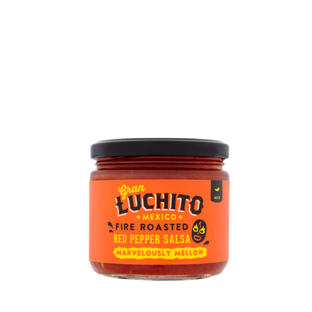 Gran Luchito Mexican fire roasted red pepper salsa