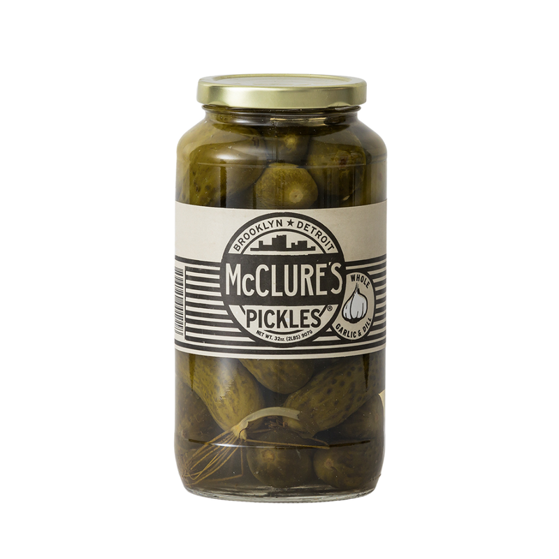 McClure's Garlic & Dill Whole Pickles 907g