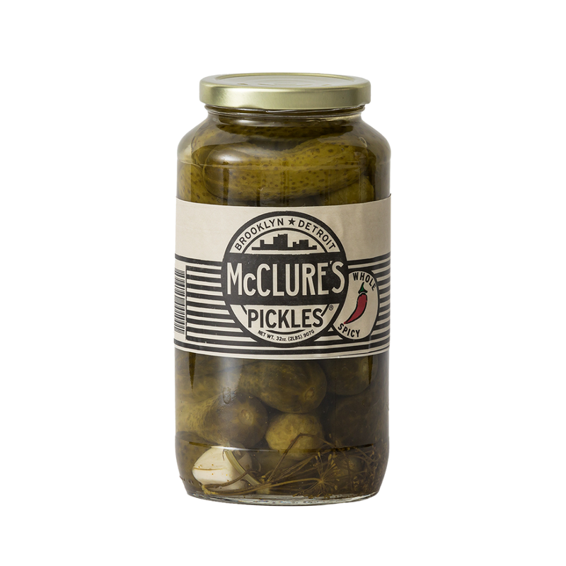 McClure's Spicy Whole Pickles 907g